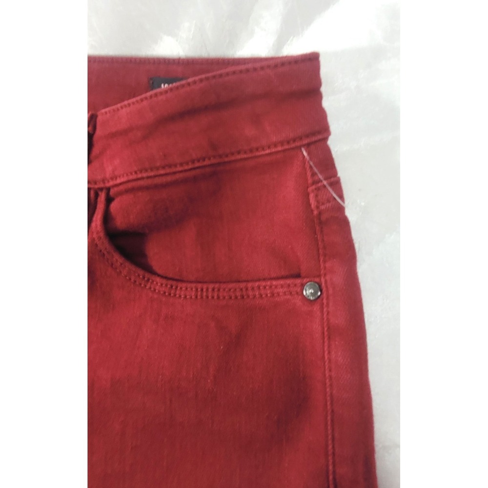 Sanctuary Denim Social Skinny Standard Rise Red Garnet Jeans - Size 27 - Picture 3 of 6